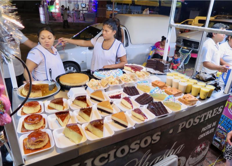 Cancun night market.