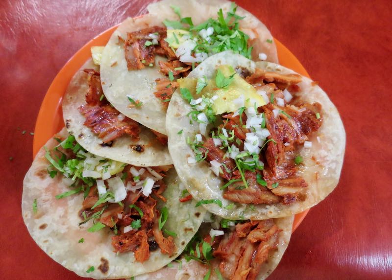 Tacos in Cancun.