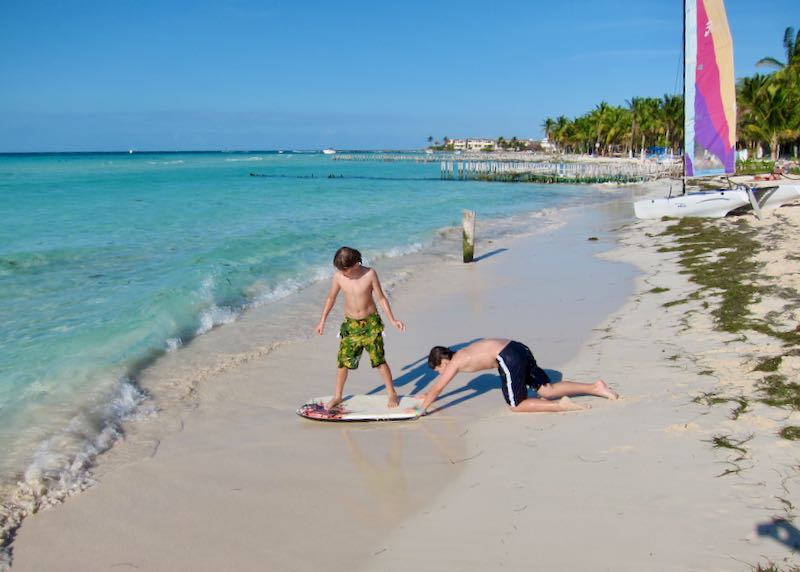 North Beach in Isla Mujeres.