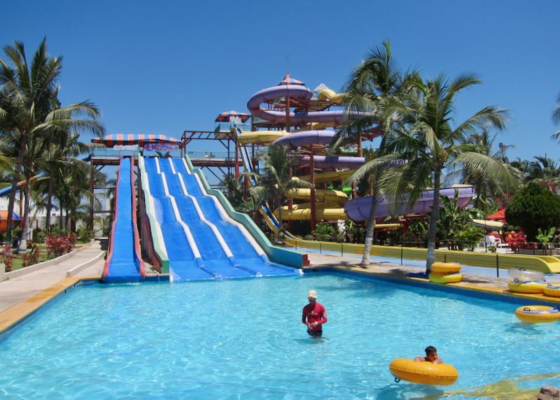 Water park near Puerto Vallarta.