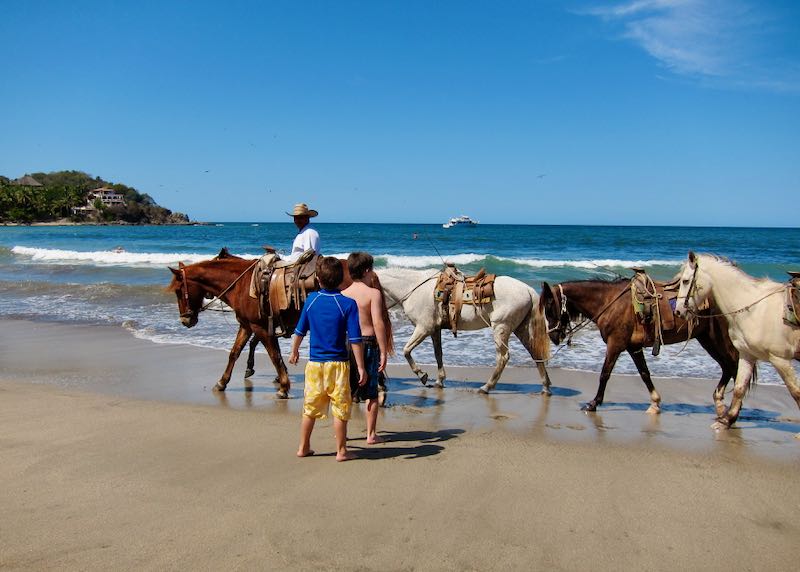 Sayulita beach.