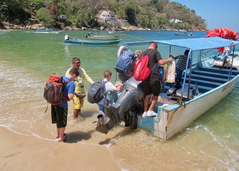 Yelapa boat.