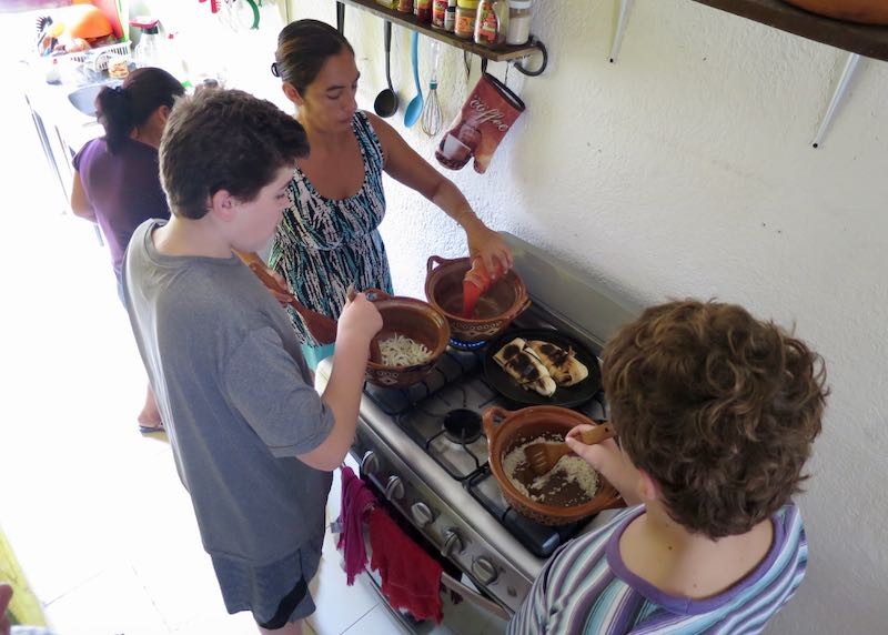 Cooking course in Tulum.