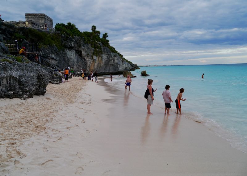 Tulum beach.