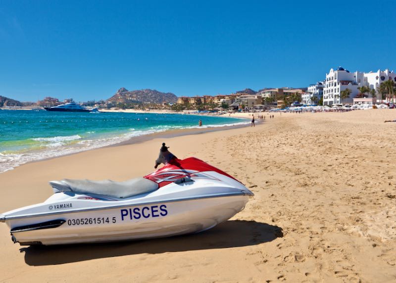 Good beach in Baja, Mexico.