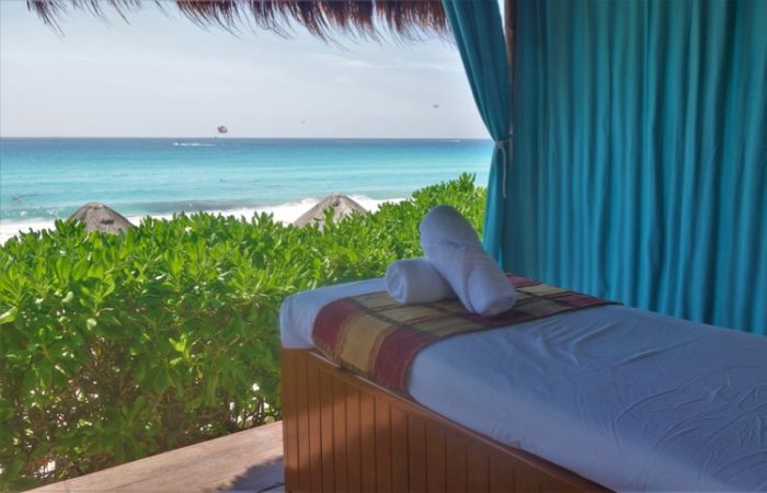 Cancun family resort with spa