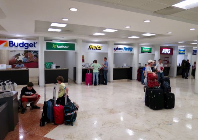 Rental Car Companies at Cancun Airport.