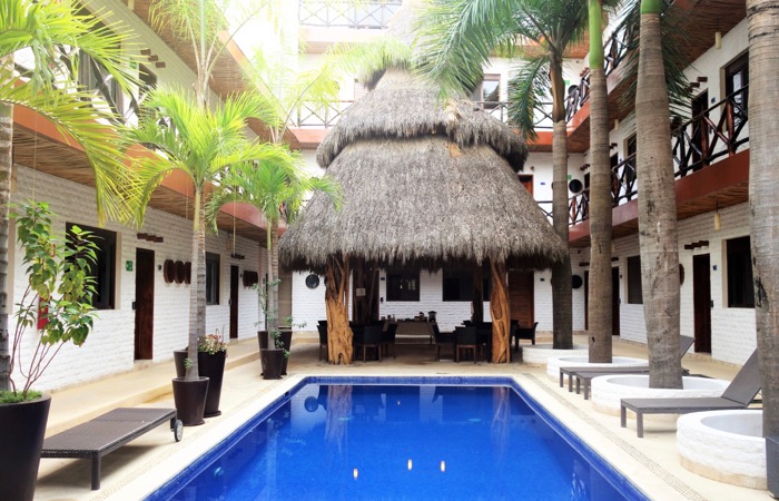 Sayulita hotel downtown with pool