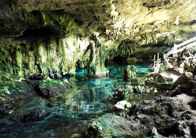 Cenote Dos Ojos a Tulsayab, vicino a Tulum