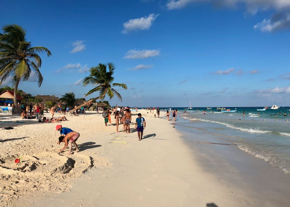 Best beach resorts for families in Tulum.