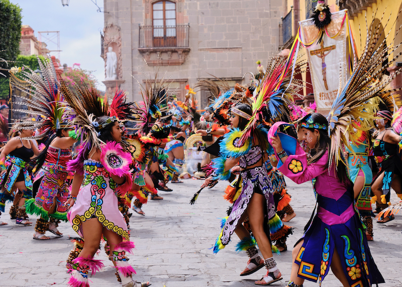 San Miguel de allende folkloric dancers