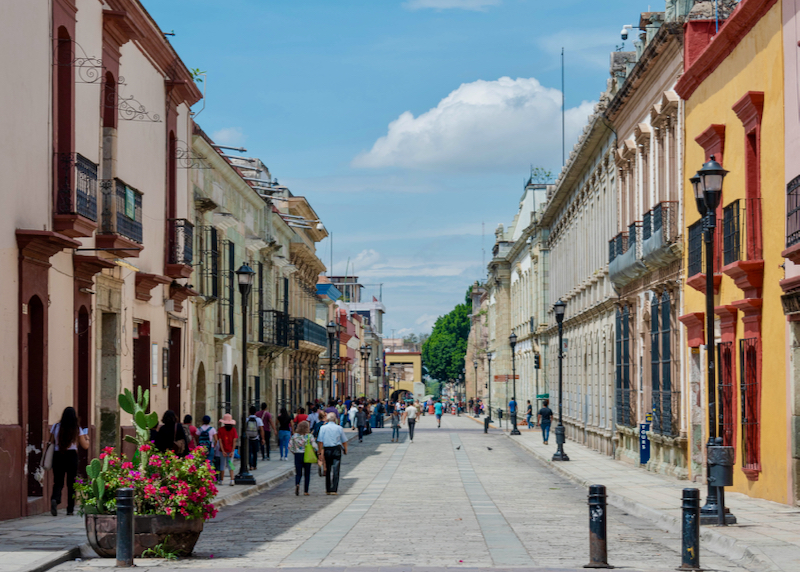 Oaxaca City street
