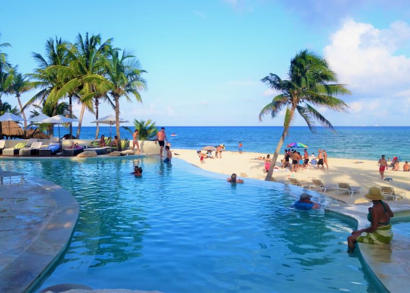 Best beach resort close to downtown Playa del Carmen.