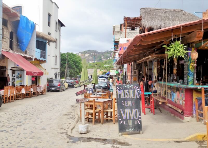 Where to stay and eat in downtown Sayulita