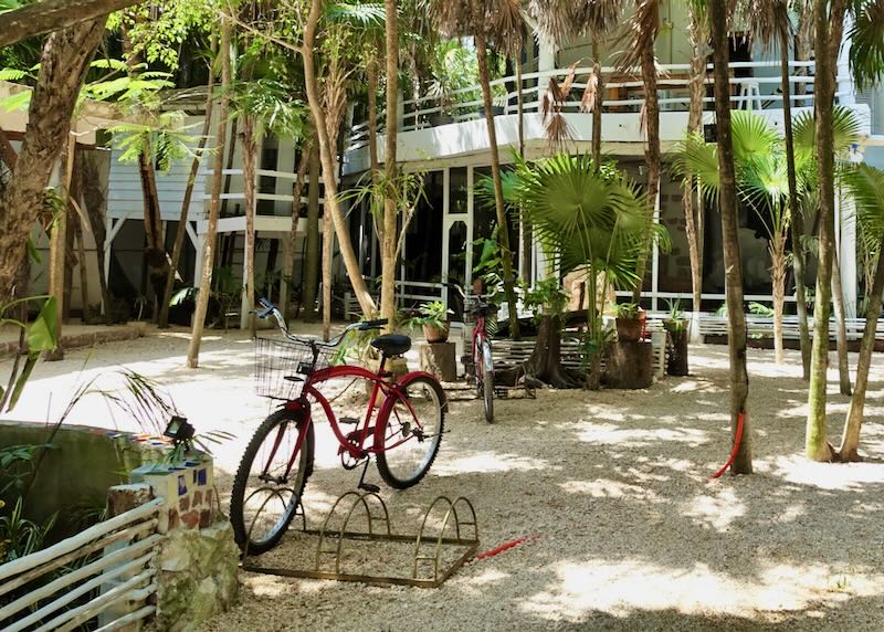 Free Bikes at Casa Ambar in the Middle Beach Zone
