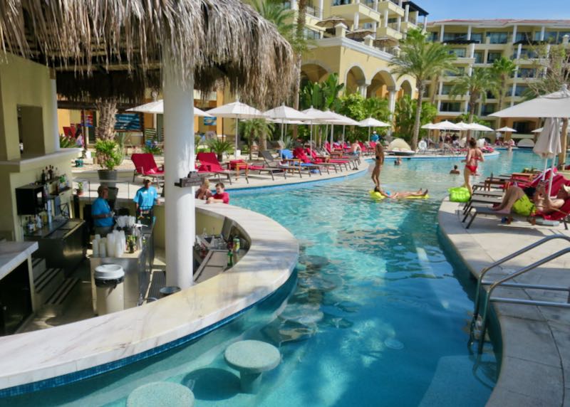 Best hotel pool in Cabo San Lucas.