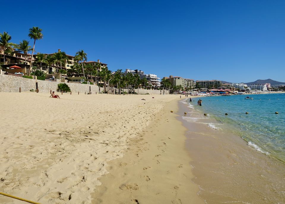 Beach resorts in Cabo San Lucas.
