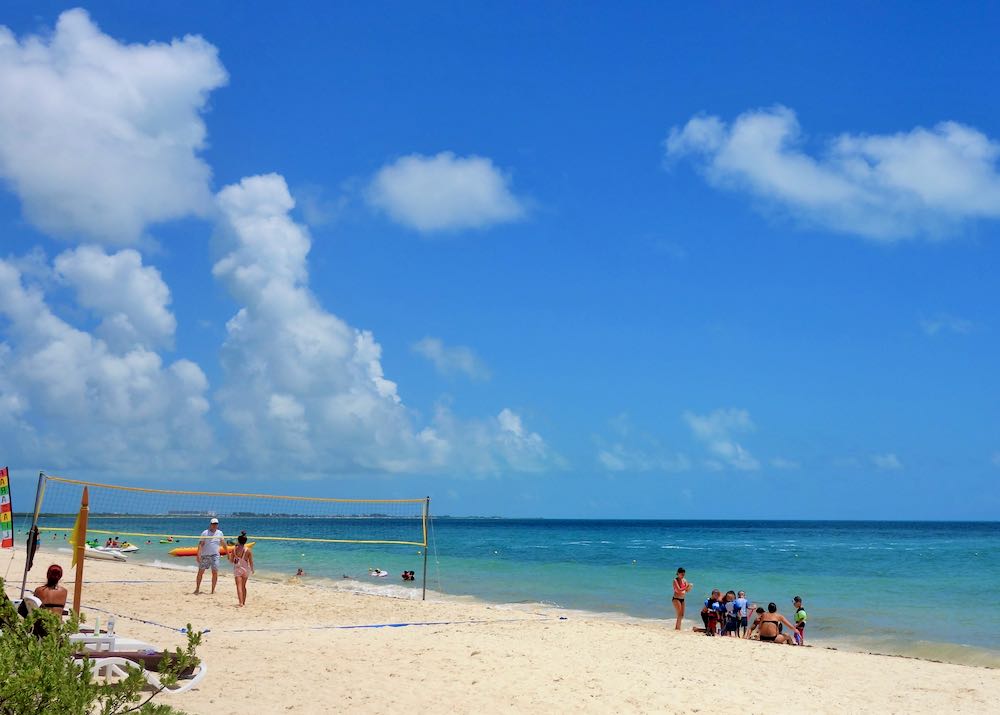 Beach in Cancun.