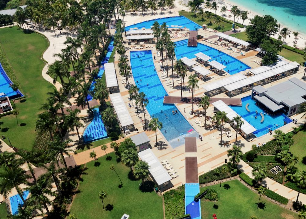 All inclusive resort in Cancun.