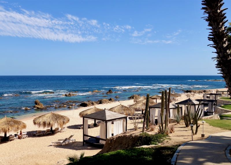 Cabo San Lucas beach resort. 