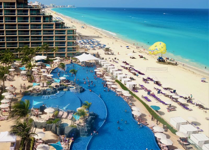 Best Cancun beach resort for teens.