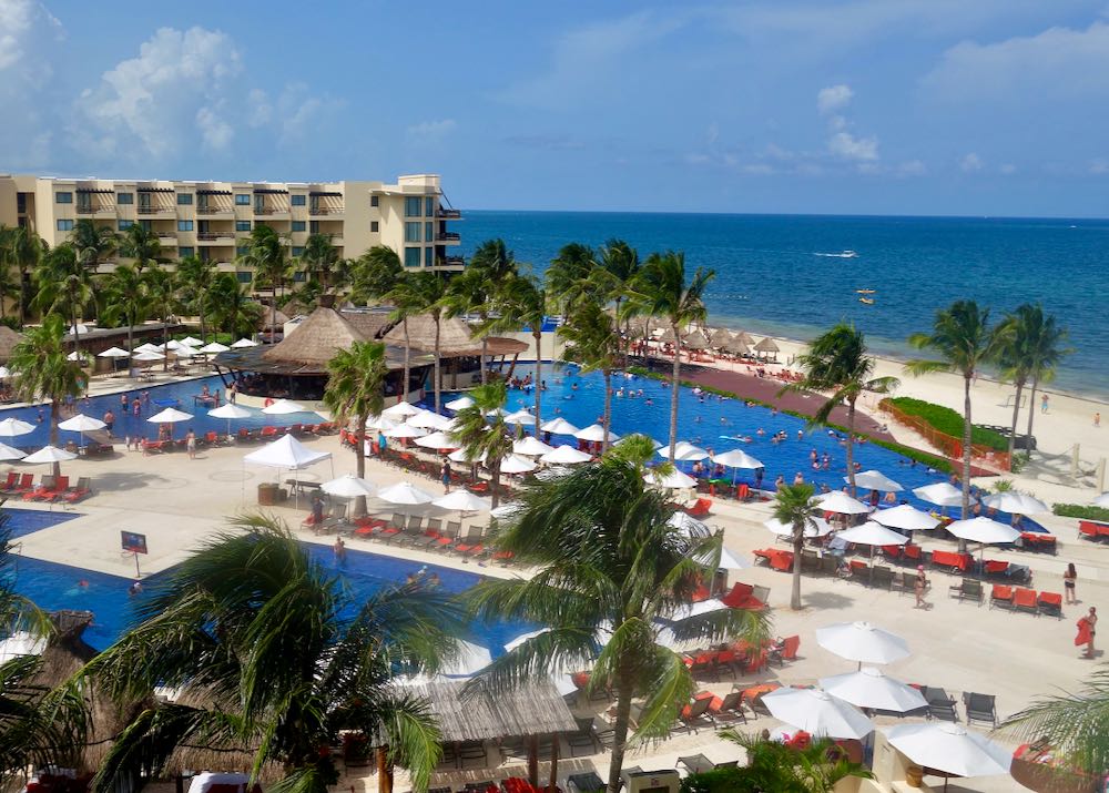 Cancun Riviera hotel near Puerto Morelos.