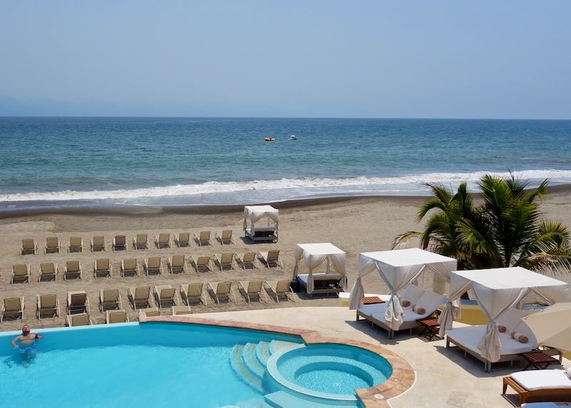 Best beach hotel for honeymooners in Puerto Vallarta.
