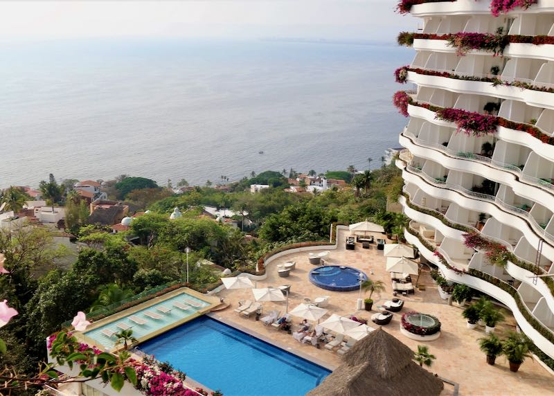 Puerto Vallarta hotel with best sea and sunset view.