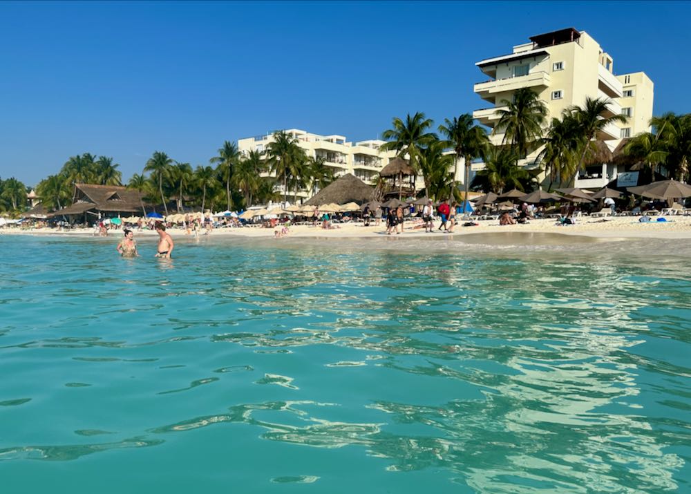 Best hotel on Playa Norte in Isla Mujeres.