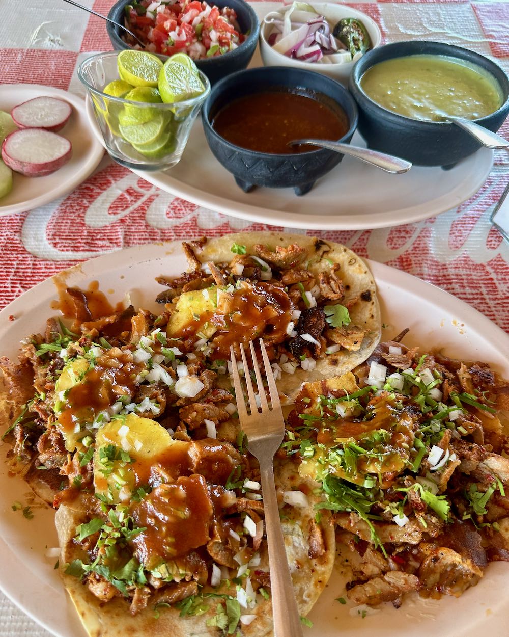 Tacos in San Jose del Cabo.