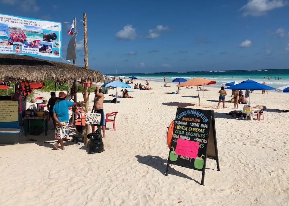 Our December visit to Tulum.